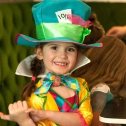 Mad Hatter Girls Deluxe Costume (Large Polybag), Child -Fancy Dress Store 1060 2 600x900.jpg