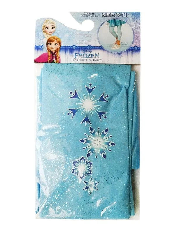 Elsa Footless Tights, Child 5 Elsa Footless Tights, Child - Image 3