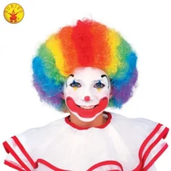 Clown Multi Colour Wig, Adult