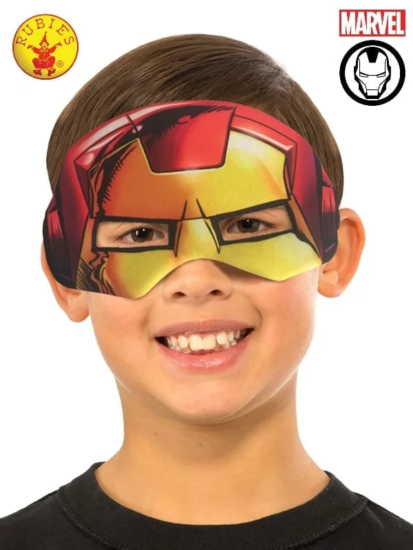 Iron Man Plush Eyemask, Child 3 Iron Man Plush Eyemask, Child