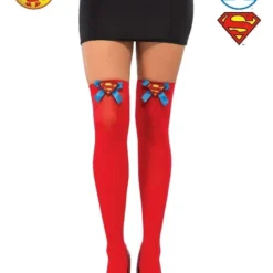 Supergirl Thigh Highs, Adult