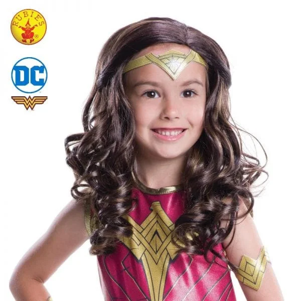 Wonder Woman Wig, Child 3 Wonder Woman Wig, Child