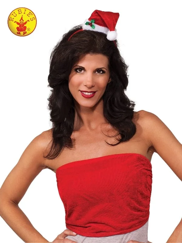 Santa Hat Mini (Velour), Adult 2 Santa Hat Mini (Velour), Adult