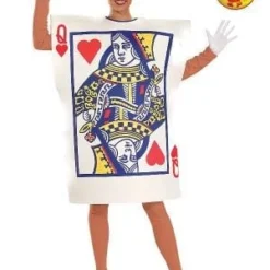Queen Of Hearts Playing Costume, Adult