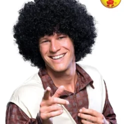 Afro Wig Black, Adult