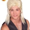Mullet Wig Blonde, Adult -Fancy Dress Store 51165
