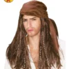 Caribbean Pirate Wig, Adult -Fancy Dress Store 51181