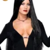 Morticia Deluxe Wig, Adult 1 Morticia Deluxe Wig, Adult -Fancy Dress Store 51735.jpg