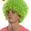 Neon Green Afro Wig, Adult 1 Neon Green Afro Wig, Adult -Fancy Dress Store 52653.jpg