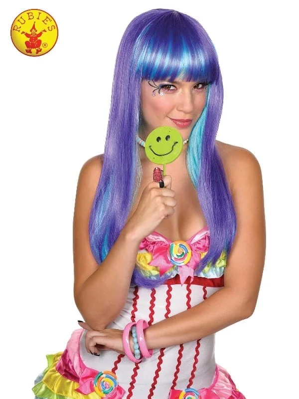 Candy Babe Purple Wig, Adult 3 Candy Babe Purple Wig, Adult