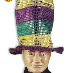 Sequin Stove Pipe Hat