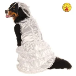 Wedding Bride Big Dog Costume, Pet Costume