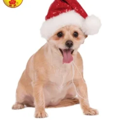 Sequin Santa Red Hat, Pet
