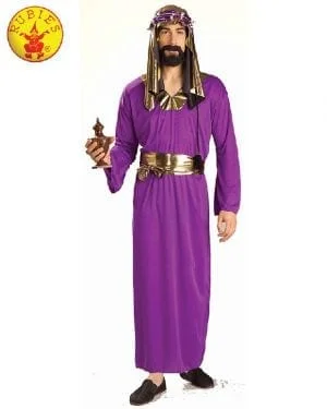 Wiseman Purple Costume, Adult 3 Wiseman Purple Costume, Adult