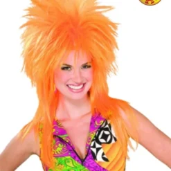 Orange Burst Wig, Adult