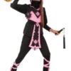 Pink Crystal Ninja Costume, Child -Fancy Dress Store 630949 300x400 1.jpg