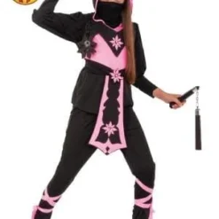 Pink Crystal Ninja Costume, Child