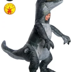 Animal Velociraptor Inflatable Costume, Child