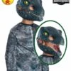 Velociraptor Blue Moveable Jaw Mask, Child -Fancy Dress Store 68057 600x750 1