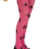Glitter Witch Tights Pink, Child -Fancy Dress Store 6808.jpg