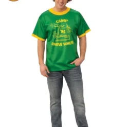 Dustin Camp Know Where Stranger Things T-Shirt, Adult