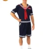 Steve Scoops Ahoy Costume, Stranger Things, Adult