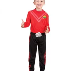 Red Wiggle Costume Deluxe, Child
