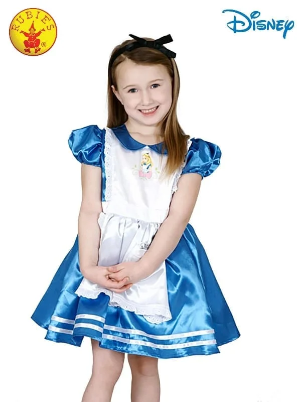 Alice In Wonderland Deluxe Costume, Child 3 Alice In Wonderland Deluxe Costume, Child