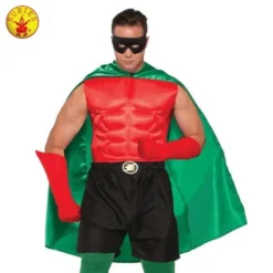 Hero Cape, Green, Adult