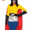 Hero Cape, Red, Adult -Fancy Dress Store 76489 F.jpg