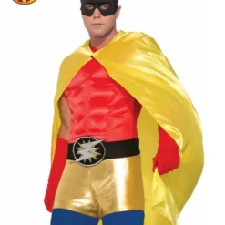 Hero Cape, Yellow, Adult