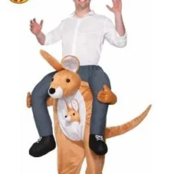 Kangaroo Piggy Back Costume, Adult