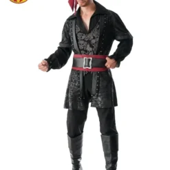 Black Beard Deluxe Costume, Adult