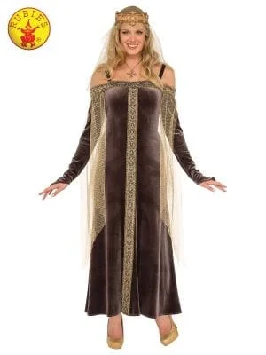 Lady Grey Medieval Costume, Adult 3 Lady Grey Medieval Costume, Adult