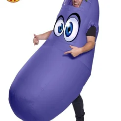 Eggplant Inflatable Costume, Adult