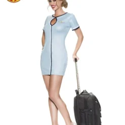 Pilot First Class Deluxe Costume, Adult
