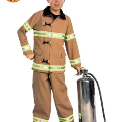 Fire Fighter Deluxe Costume, Child
