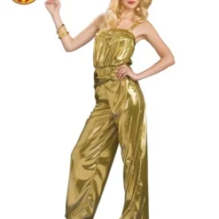 Solid Gold Diva Costume, Adult