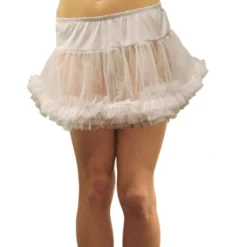 Tulle Petticoat Skirt (White), Adult
