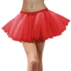 Tulle Tutu (Red), Adult -Fancy Dress Store CO8890RE 600x661.jpg