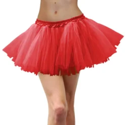 Tulle Tutu (Red), Adult