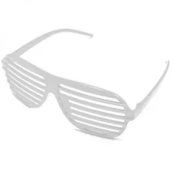 80s Slot Glasses (White)