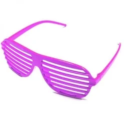 80s Slot Glasses (Neon Pink)