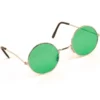 Lennon Glasses (Green Tint)
