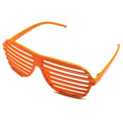 80s Slot Glasses (Neon Orange)