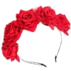 Deluxe Rose Headband (Day Of The Dead) -Fancy Dress Store HE1530.jpg
