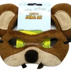 Animal Headband & Mask Set (Bear)