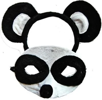 Animal Headband & Mask Set (Panda) 4 Animal Headband & Mask Set (Panda) - Image 2