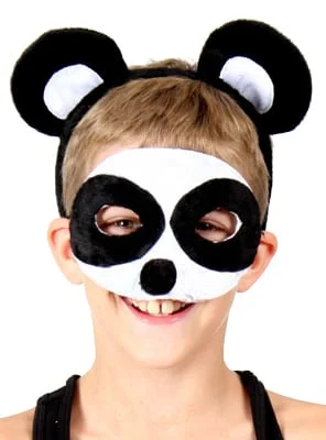 Animal Headband & Mask Set (Panda) 3 Animal Headband & Mask Set (Panda)