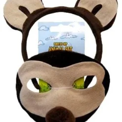 Animal Headband & Mask Set (Monkey) -Fancy Dress Store HE9978 1.jpg